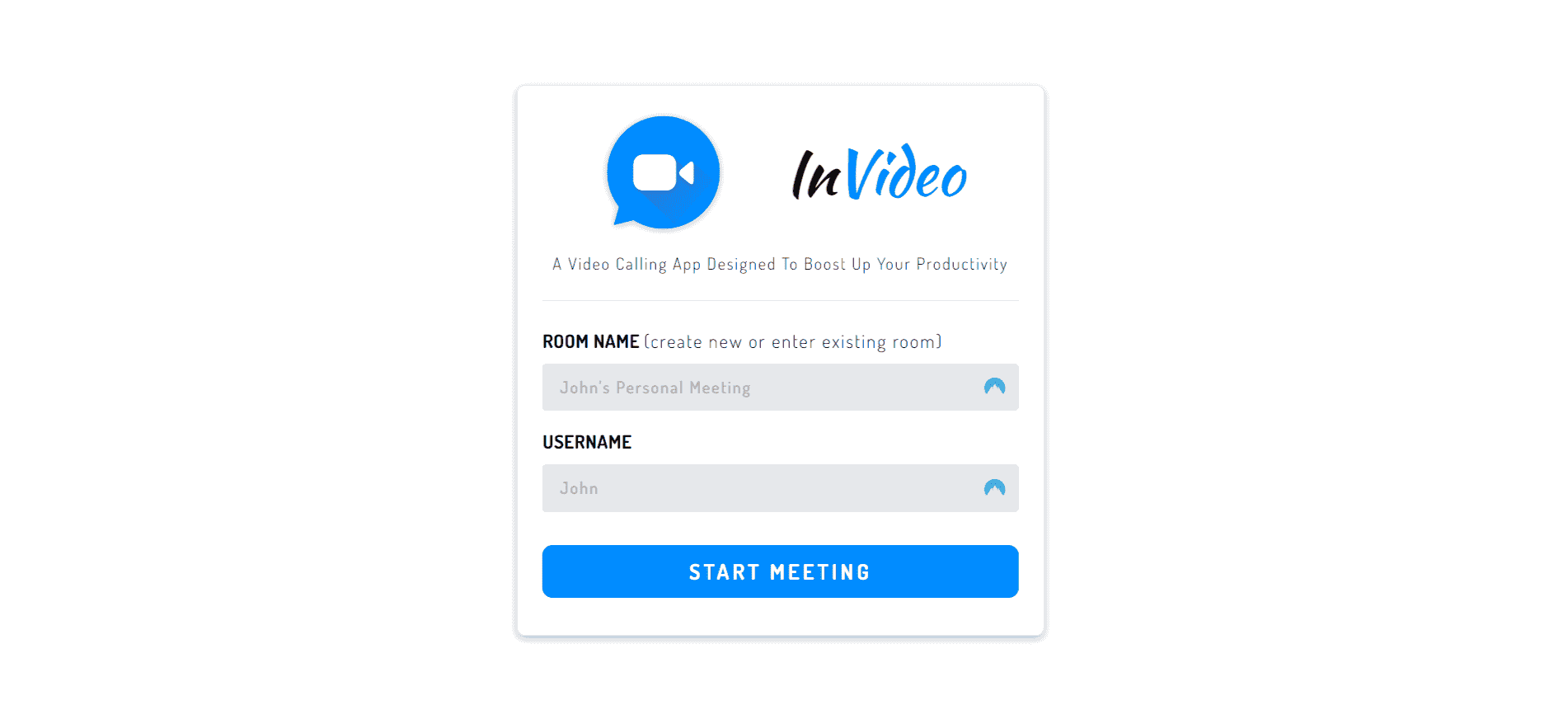 Video Calling App